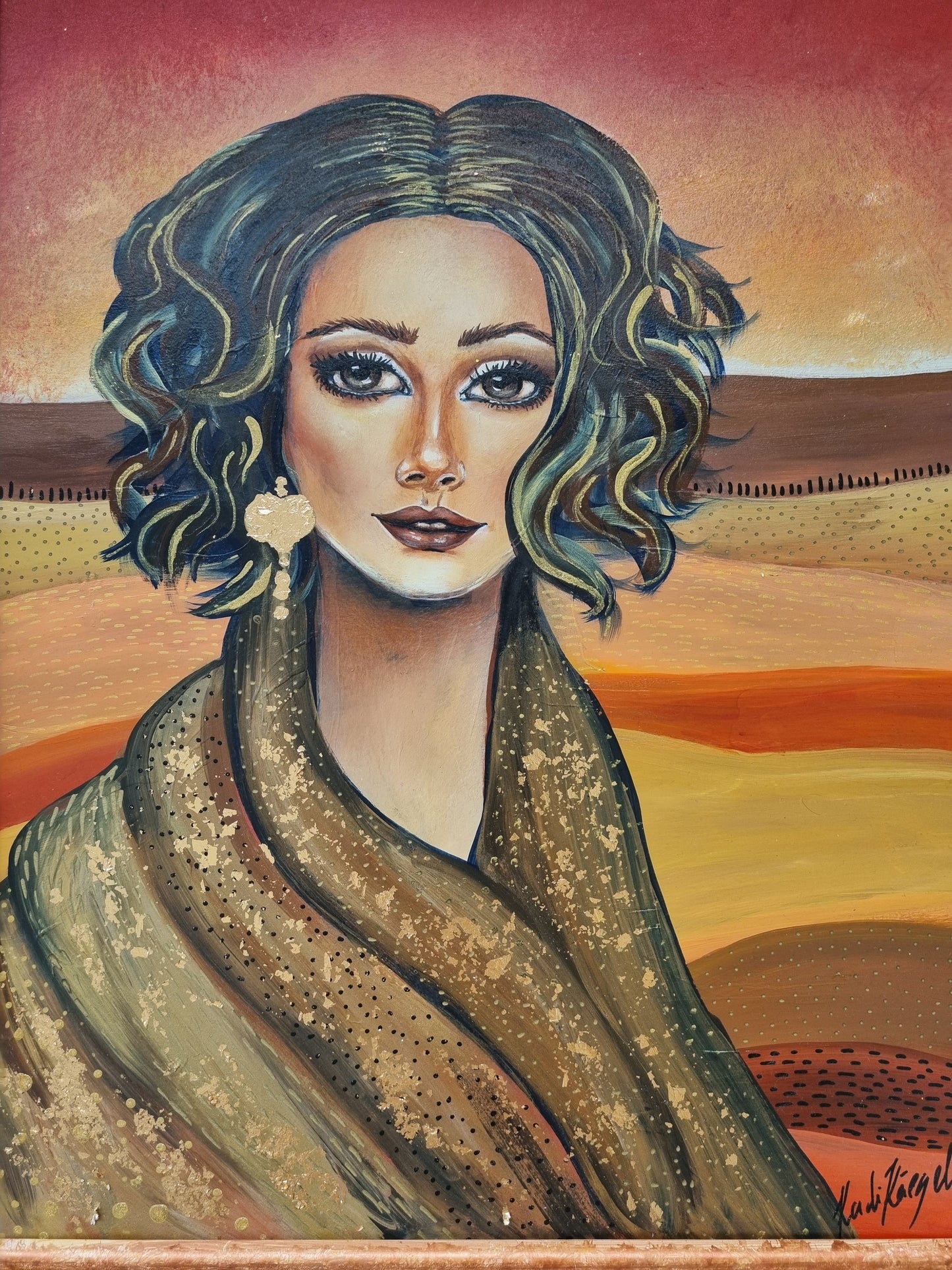 HER GAZE DOES NOT BELONG TO TIME