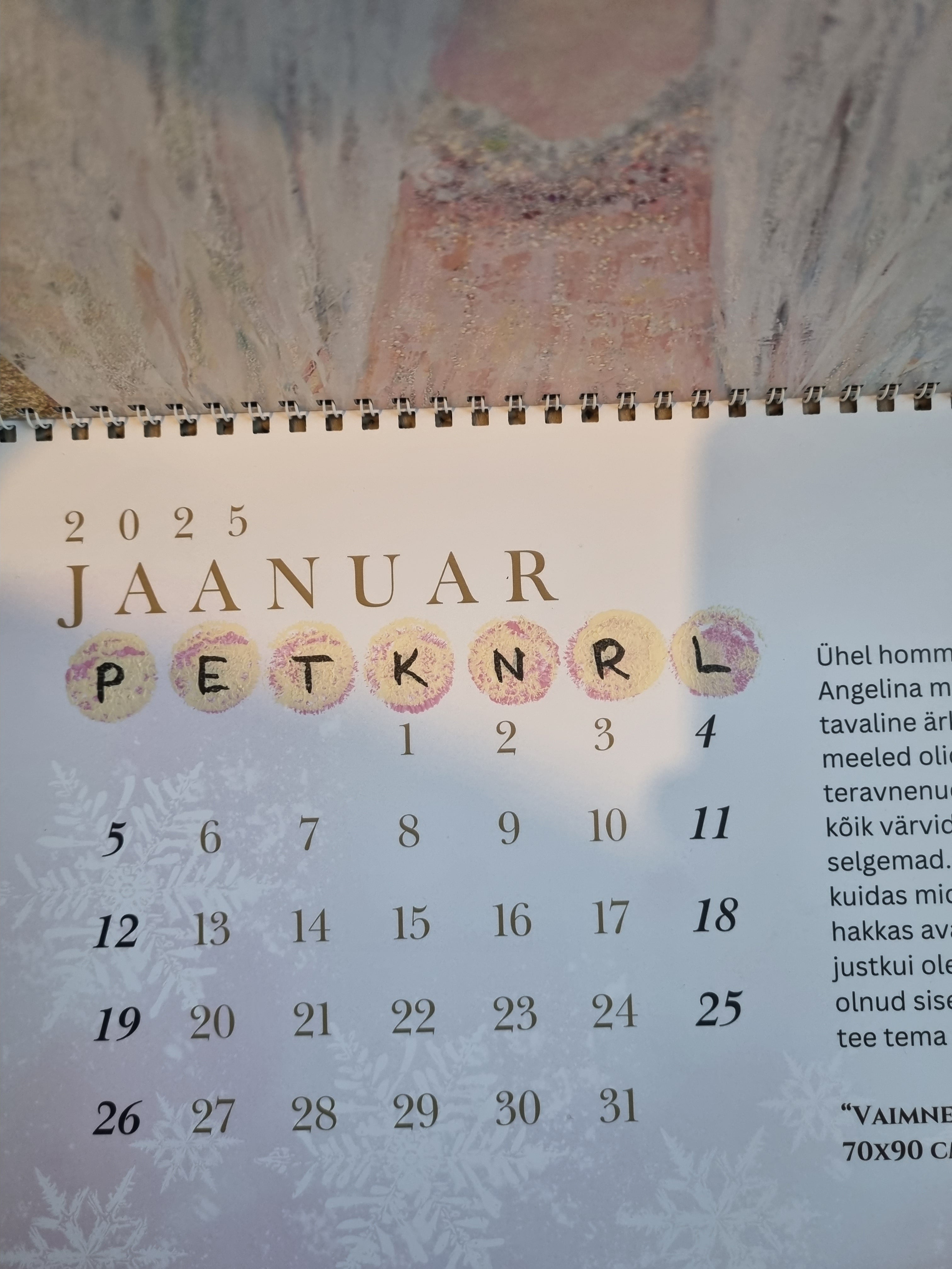 PARANDATUD MAALIKALENDER