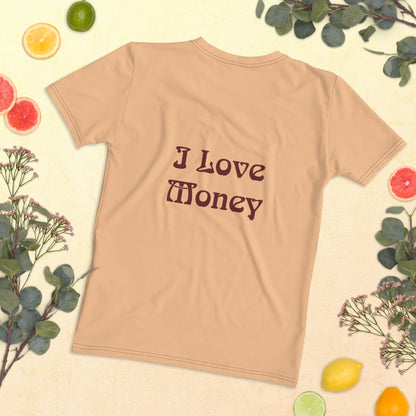 I LOVE MONEY orange