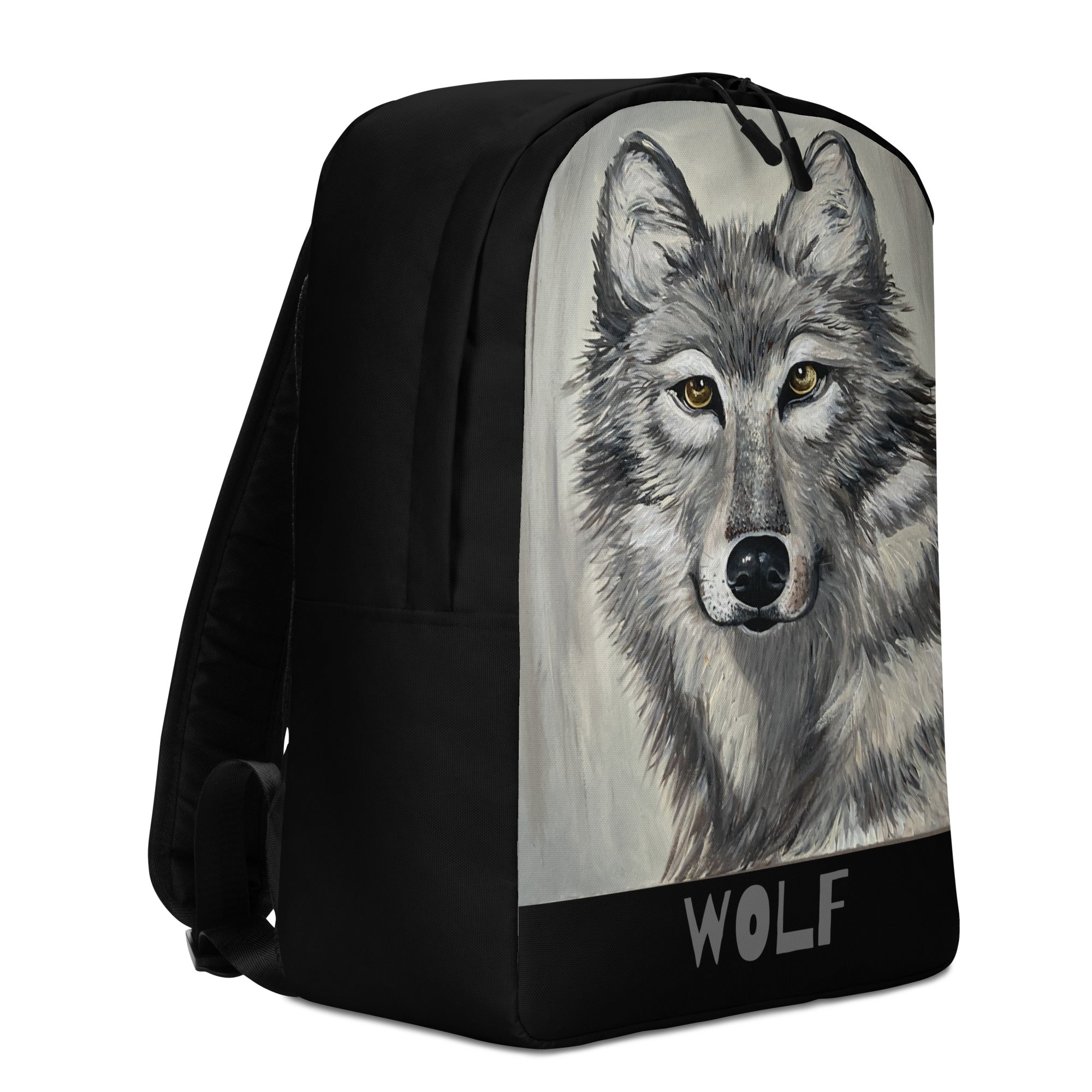 #tshirt_ilovemylife# #tshirt# #tsärk# #artonproducts# #kannakunsti# #kott# #termopudel# #art_sMinimalist Backpack WOLF#product_type