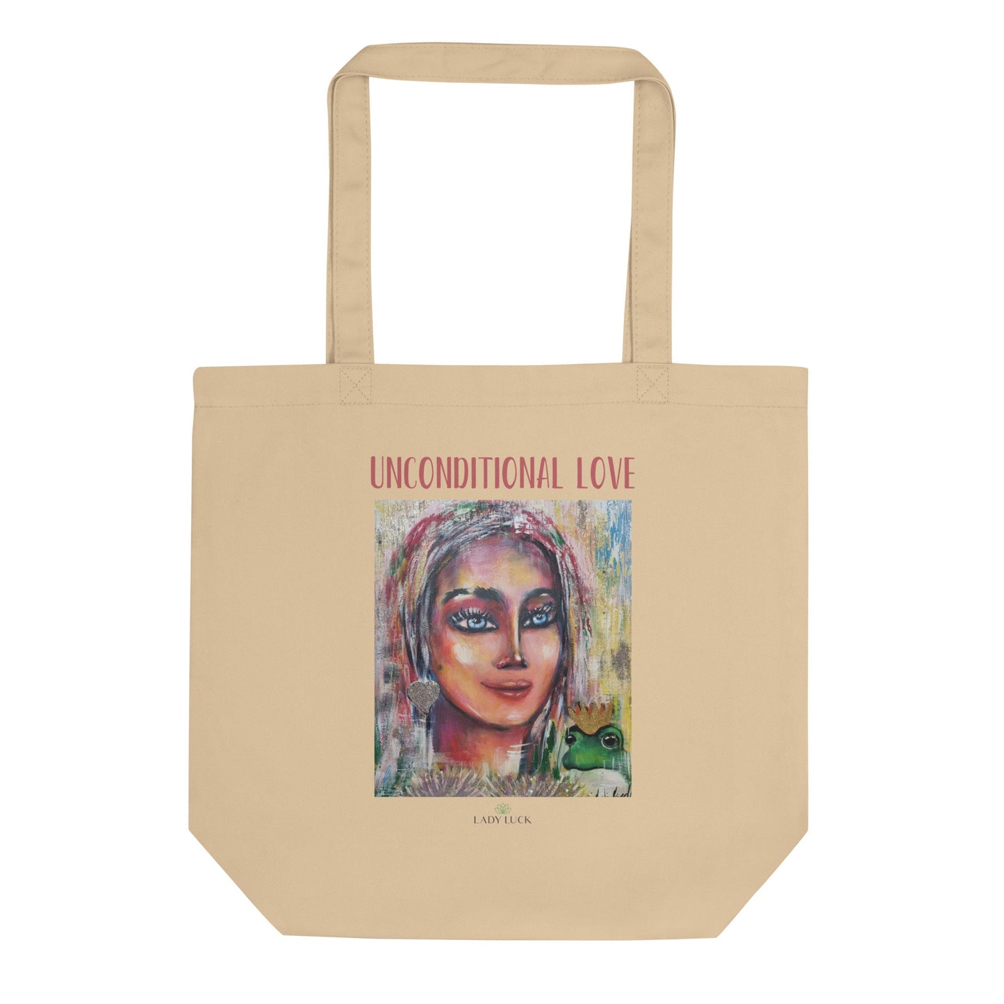 #tshirt_ilovemylife# #tshirt# #tsärk# #artonproducts# #kannakunsti# #kott# #termopudel# #art_sEco Tote Bag UNCONDITIONAL LOVE#product_type