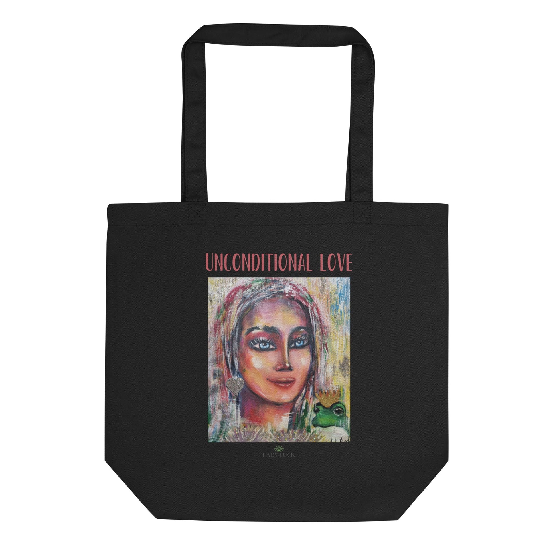 #tshirt_ilovemylife# #tshirt# #tsärk# #artonproducts# #kannakunsti# #kott# #termopudel# #art_sEco Tote Bag UNCONDITIONAL LOVE#product_type