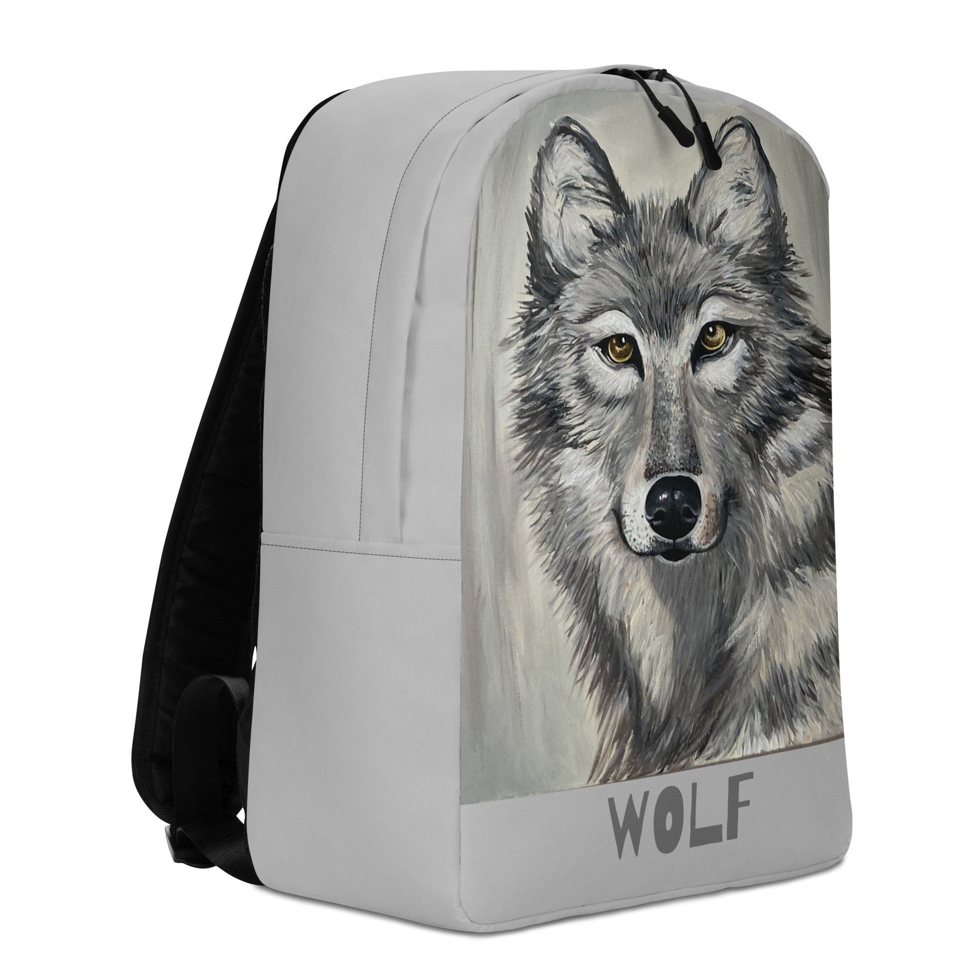 #tshirt_ilovemylife# #tshirt# #tsärk# #artonproducts# #kannakunsti# #kott# #termopudel# #art_sMinimalist Backpack WOLF#product_type