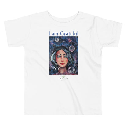 #tshirt_ilovemylife# #tshirt# #tsärk# #artonproducts# #kannakunsti# #kott# #termopudel# #art_sToddler t-shirt I AM GRATEFUL#product_type