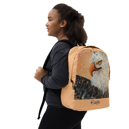 #tshirt_ilovemylife# #tshirt# #tsärk# #artonproducts# #kannakunsti# #kott# #termopudel# #art_sMinimalist Backpack EAGLE#product_type