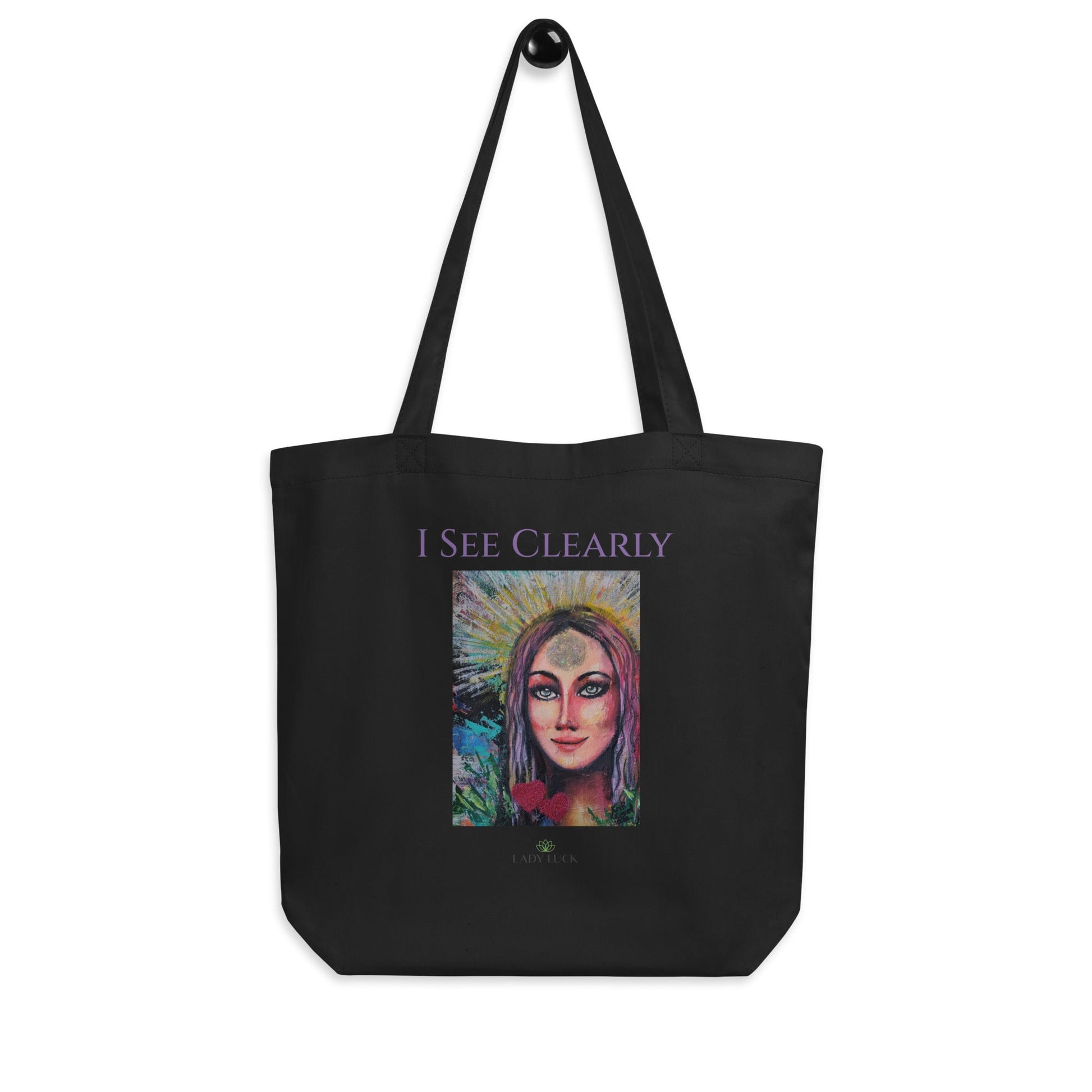 #tshirt_ilovemylife# #tshirt# #tsärk# #artonproducts# #kannakunsti# #kott# #termopudel# #art_sEco Tote Bag I SEE CLEARLY#product_type